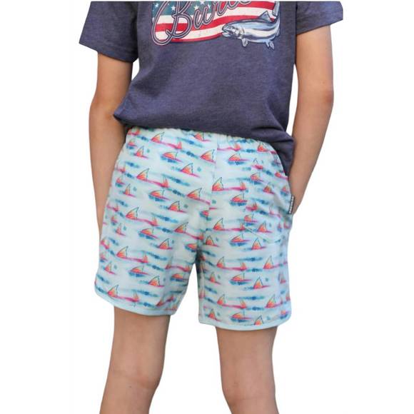 NEW BURLEBO men's swim trunks in fish fin - Picture 4 of 4